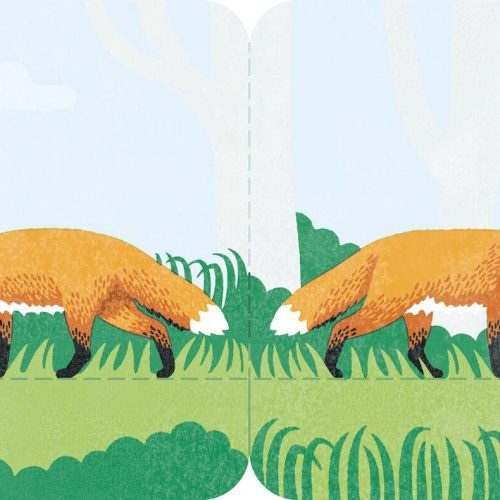 Fox Futamata Fusen Sticky Notes - Odd Nodd Art Supply