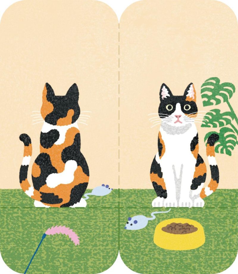 Cat Futamata Fusen Sticky Notes - Odd Nodd Art Supply