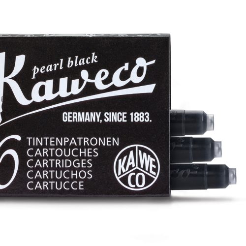 Pearl Black Kaweco Fountain Pen Ink Cartridges - Odd Nodd Art Supply