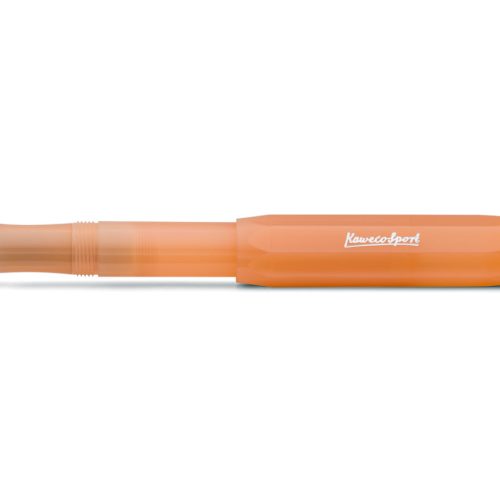 Kaweco Frosted Sport Fountain Pen Mandarin - Odd Nodd Art Supply