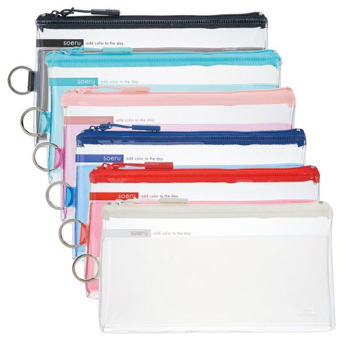 Pencil Pouch Soeru Transparent Pen Cases - Odd Nodd Art Supply