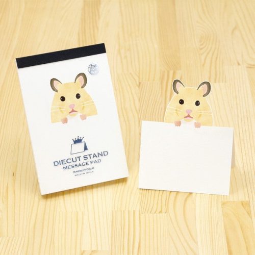 Hamster Die-Cut Pop-Up Message Pad - Odd Nodd Art Supply