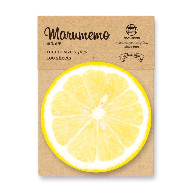 Lemon Marumemo Message Pads - Odd Nodd Art Supply