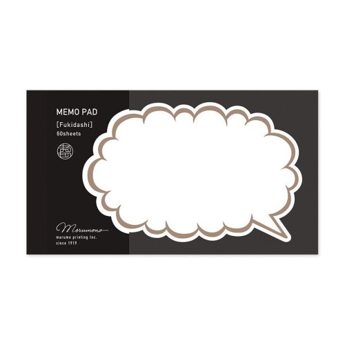 Cartoon Bubble Marumemo Message Pads - Odd Nodd Art Supply