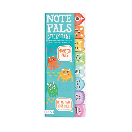 Monster Pals Note Pals Sticky Tabs - Odd Nodd Art Supply