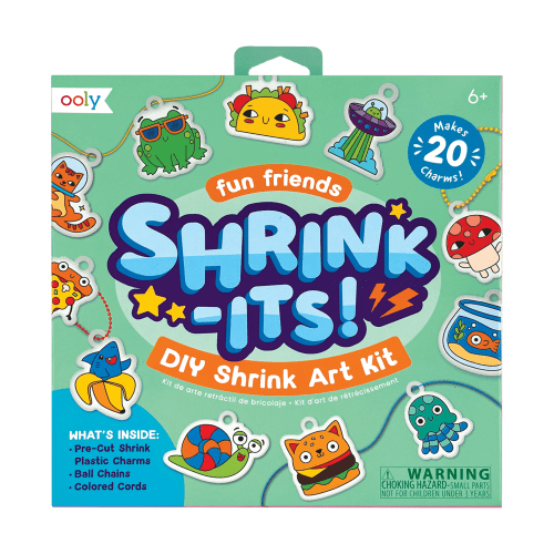 Fun Friends Shrink-its! DIY Shrink Art Kit - Odd Nodd Art Supply