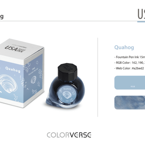 Colorverse USA Special Fountain Pen Ink - Odd Nodd Art Supply Quahog