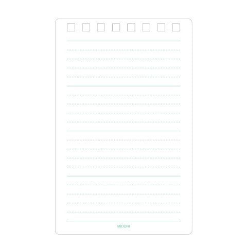 Lined Diamond Memo Pads MIdori - Odd Nodd Art Supply