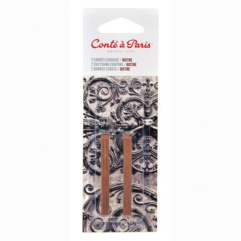 Bistre Conte Crayon Packs - Odd Nodd Art Supply