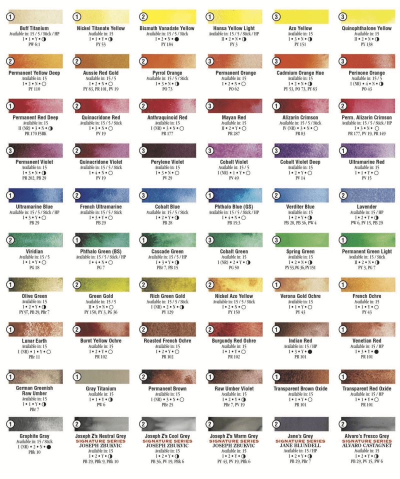 260WColor Chart Rev10 19 a