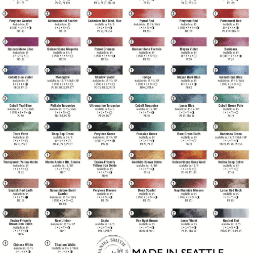 260WColor Chart Rev10 19 c