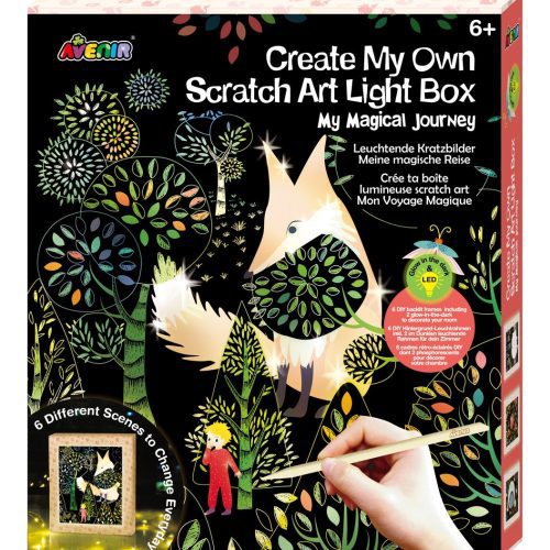 Create Your Own Light Box Scratch - Odd Nodd Art Supply