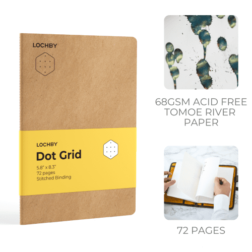 Dot Grid Lochby Tomoe River Notebook Refills - Odd Nodd Art Supply