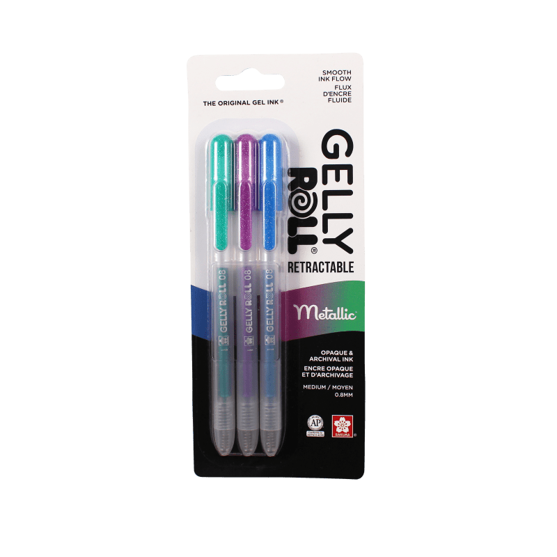 Metallic Gelly Roll Retractable Pen Sets - Odd Nodd Art Supply