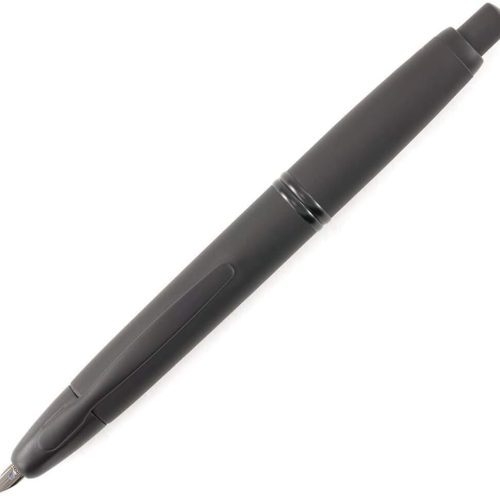 Black Matte Barrel Pilot Vanishing Point Fountain Pen - Odd Nodd Art Supply