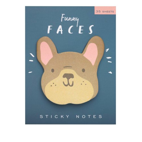 Bulldog Die Cut Sticky Notes - Odd Nodd Art Supply