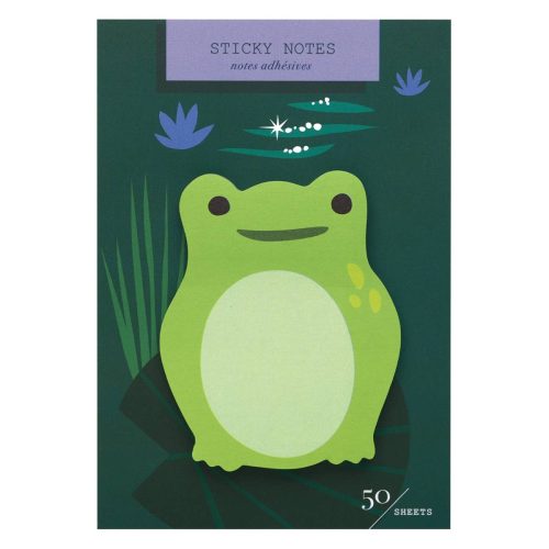 Frog Die Cut Sticky Notes