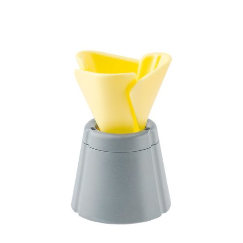 Yellow Lihit Labs Single Pen Holder Folding Stand - Odd Nodd Art Supply