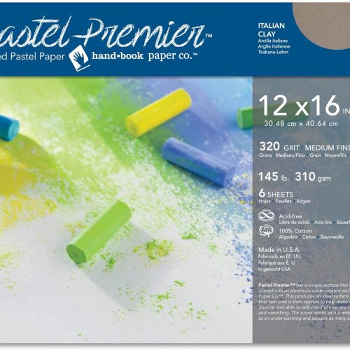 12x16 Italian Clay Pastel Premier Sanded Paper Pads - Odd Nodd Art Supply