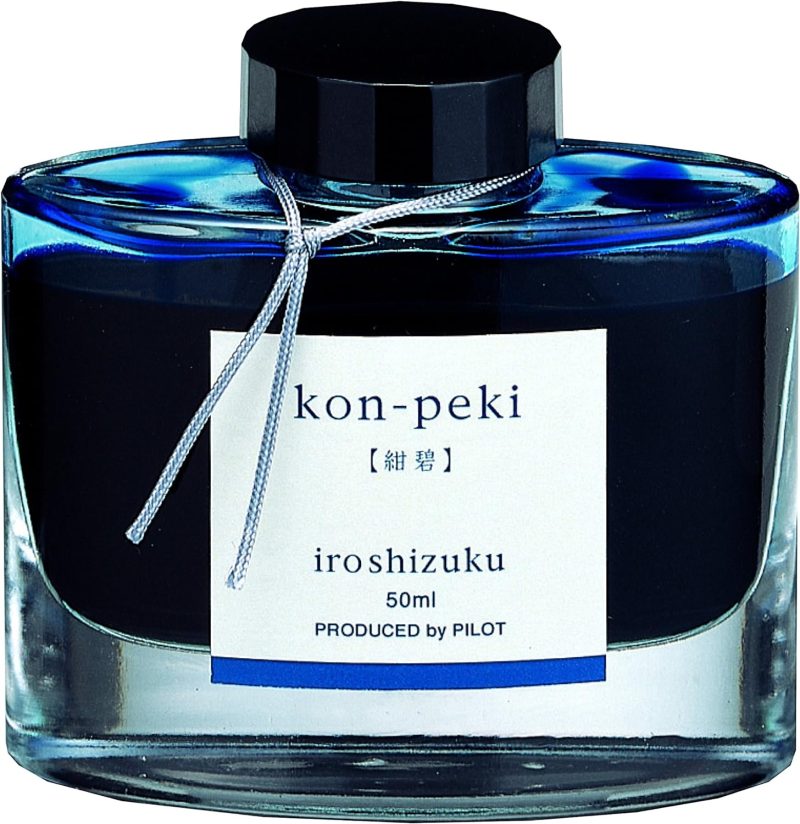 kon-peki Iroshizuku Fountain Pen Inks - Odd Nodd Art Supply