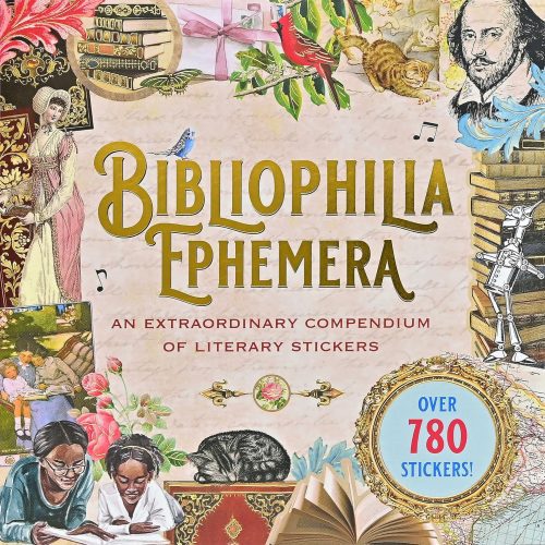 Bibliophilia Ephemera Sticker Book - Odd Nodd Art Supply