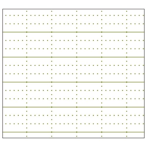 Lined with Dots Logical Prime Notebooks - Odd Nodd Art Supply