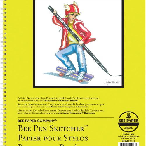 Bee Paper Pen Sketcher's Pad 8.5x11 - Odd Nodd Art Supply