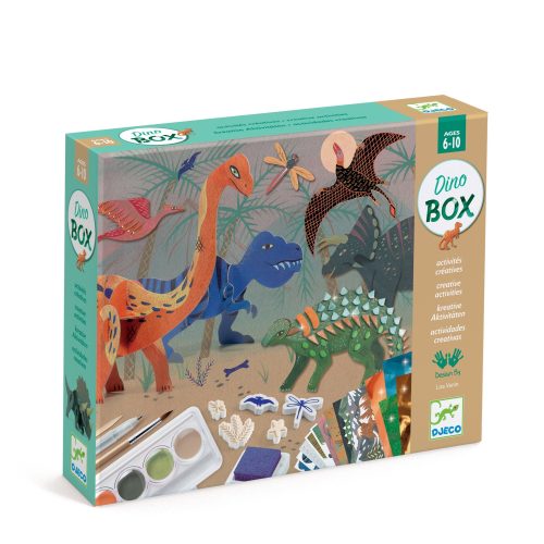 Multi Activity Kit by Djeco Dino Box - Odd Nodd Art Supply