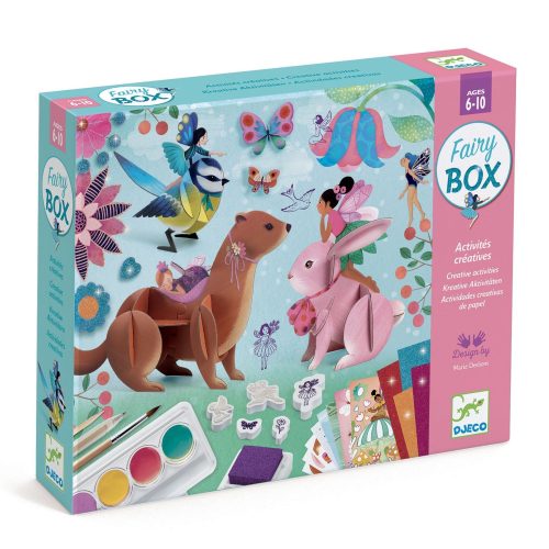 Multi Activity Kit by Djeco Fairy Box - Odd Nodd Art Supply