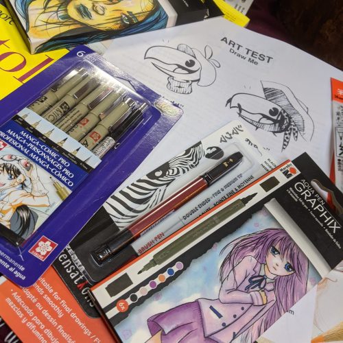 Manga and Cartooning Quarantine Kid Odd Nodd Art Supply