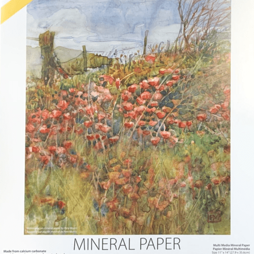 160lb 240gsm Mineral Paper Multi-Media Pad - Odd Nodd Art Supply