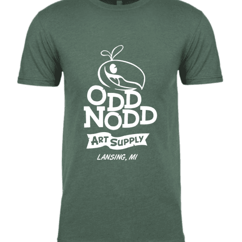 Forest Green Odd Nodd Art Supply T-Shirt