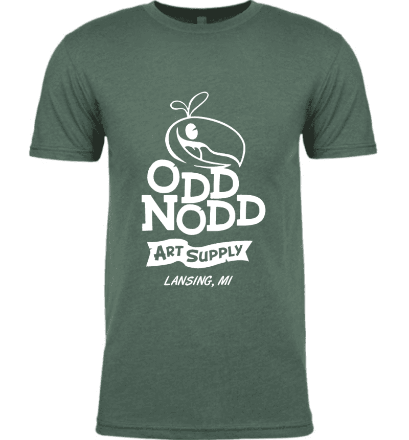 Forest Green Odd Nodd Art Supply T-Shirt