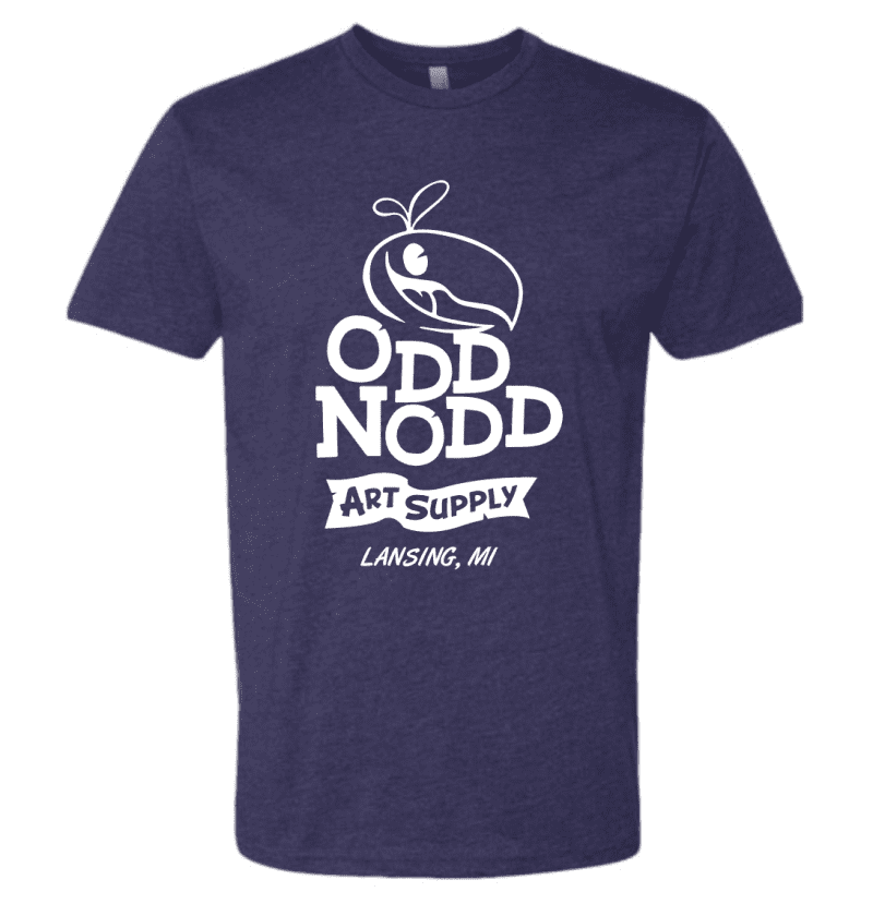 Storm Purple Odd Nodd Art Supply T-Shirt