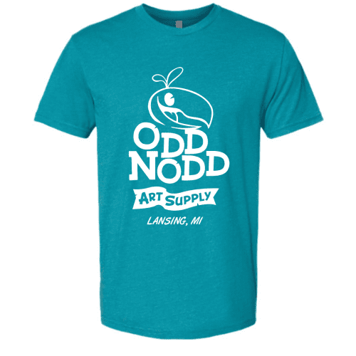 Teal Odd Nodd Art Supply T-Shirt