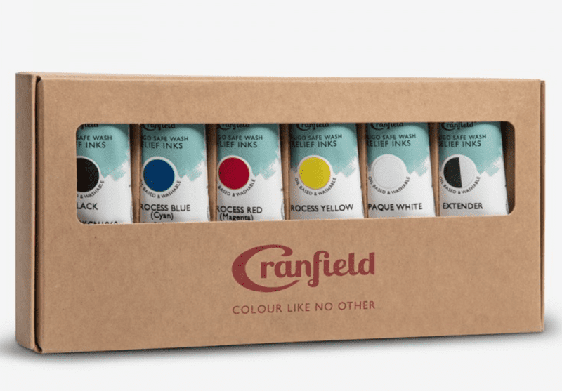 Set Cranfield Caligo Safe Wash Relief Ink - Odd Nodd Art Supply