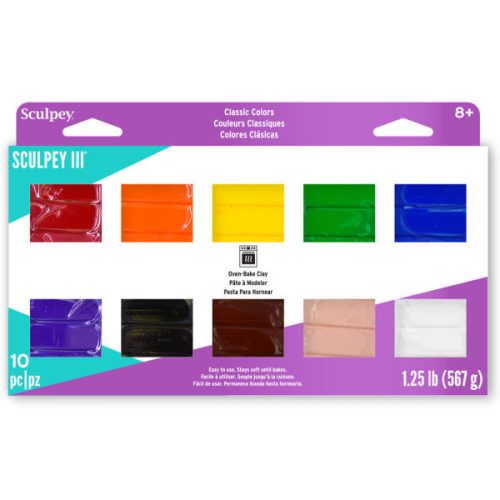 Basics 10 Color Sculpey III Set - Odd Nodd Art Supply