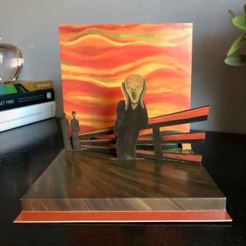 Munch Pop-Up Art Cards - Odd Nodd Art Supply