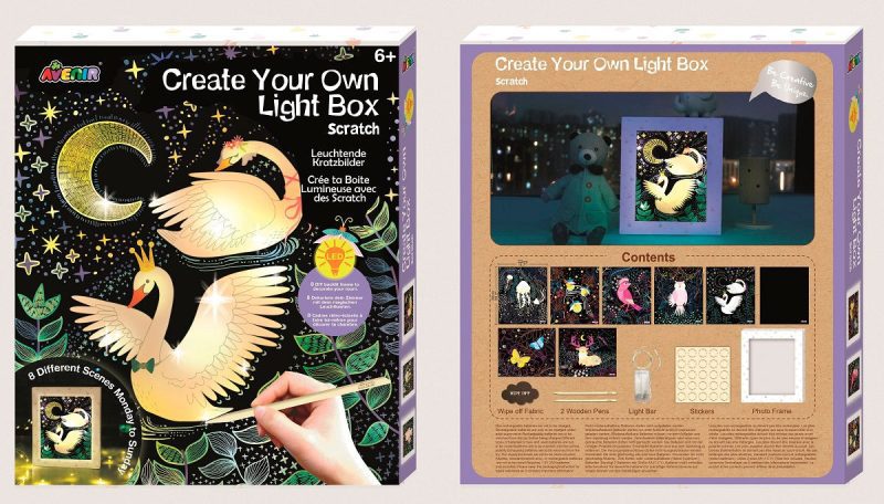 Create Your Own Light Box Scratch - Odd Nodd Art Supply