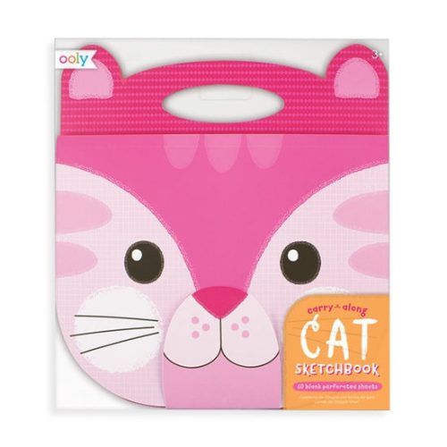 Ooly Animal Carry Along Sketchbook Cat - Odd Nodd Art Supply