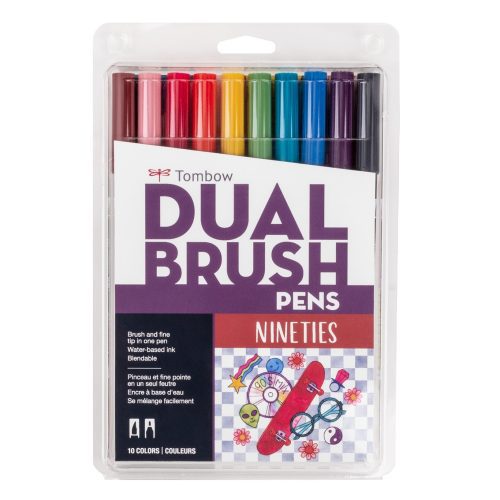 Nineties Tombow Dual Brush Pen Sets - Odd Nodd Art Supply