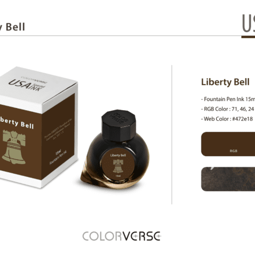 Colorverse USA Special Fountain Pen Ink - Odd Nodd Art Supply Liberty Bell