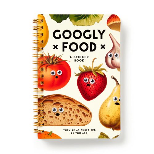 Googly Food Brass Monkey Sticker Books - Odd Nodd Art Supply