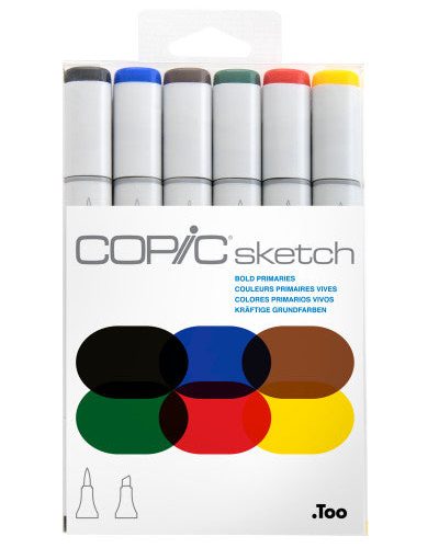 Bold COPIC Sketch Marker Sets - Odd Nodd Art Supply