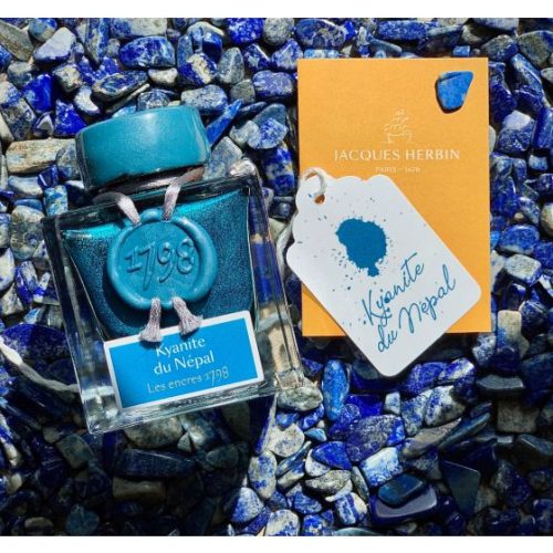 Kyanite du Nepal 1798 Anniversary Ink J. Herbin Fountain Pen Anniversary Inks - Odd Nodd Art Supply