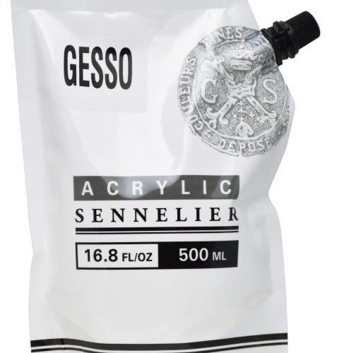 500 ml Abstract Acrylic Gesso Sennelier - Odd Nodd Art Supply