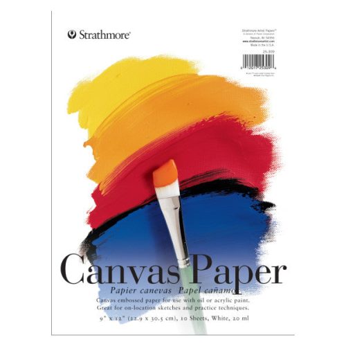 9x12 200 Series Strathmore Canvas Paper Pads - Odd Nodd Art Supply