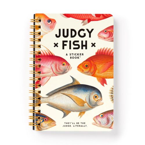 Judgy Fish Brass Monkey Sticker Books - Odd Nodd Art Supply