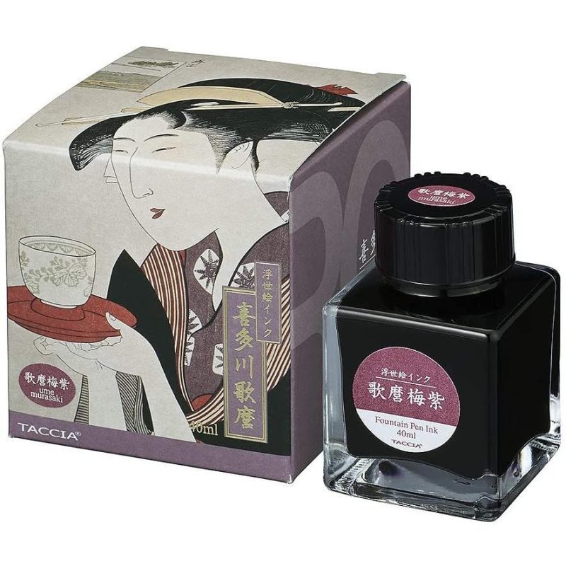 Ume Murasaki Taccia Fountain Pen Ink - Odd Nodd Art Supply