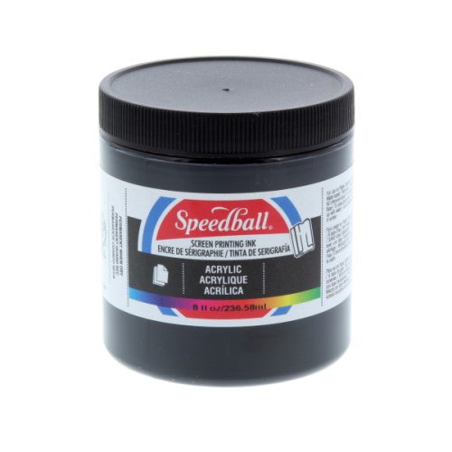 Black Permanent Acrylic Screen Printing Inks - Odd Nodd Art Supply